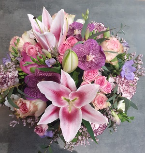 Bqt rond tons roses 2022